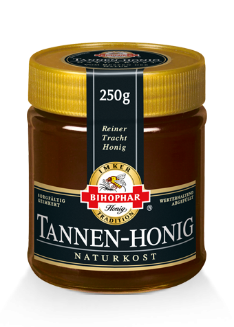 Tannenhonig – Kräftige Delikatesse im 250-Gramm-Honigglas